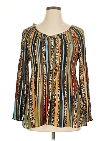 Melissa Paige Long Sleeve Blouse (view 1)