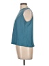 Ekouaer 100% Polyester Teal Sleeveless Top Size L - photo 5