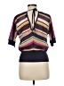 Max&Co. Purple Short Sleeve Blouse Size M - photo 2