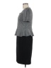 En Focus Studio Gray Cocktail Dress Size 6 - photo 5