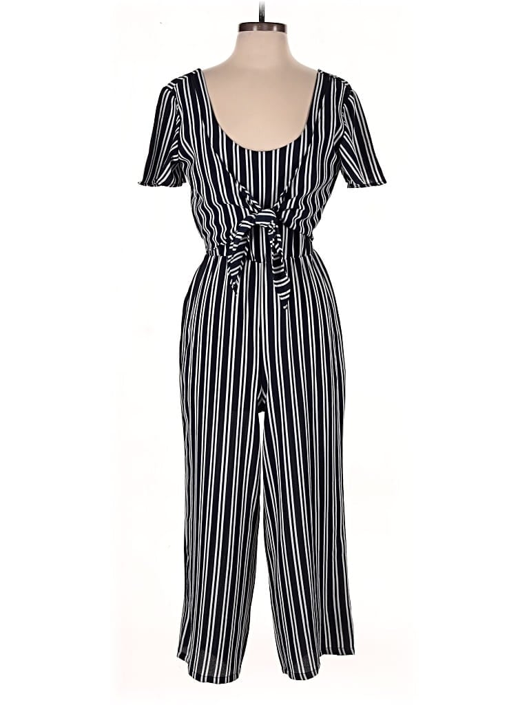 Pre-owned Crystal Doll Jumpsuit In Blue