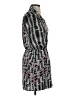 Aqua 100% Polyester Black Casual Dress Size XS - photo 4