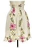 Assorted Brands Tropical Ivory Casual Skirt Size 8 - photo 1
