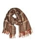 Assorted Brands Houndstooth Brown Orange Scarf One size - photo 1