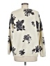 Chelsea & Theodore Floral Ivory Pullover Sweater Size M - photo 2