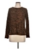 Banana Republic Animal Print Brown Pullover Sweater Size L - photo 1