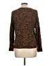 Banana Republic Animal Print Brown Pullover Sweater Size L - photo 2