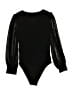 Shein 100% Polyester Black Bodysuit Size XS - photo 1