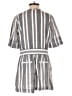 Banana Republic Stripes Gray Romper Size 2 - photo 2