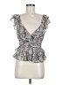 Marissa Webb 100% Polyester Gray Sleeveless Blouse Size 6 - photo 1