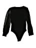 Shein 100% Polyester Black Bodysuit Size XS - photo 2