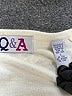 Q&A 100% Acrylic Ivory Cardigan Size L - photo 7