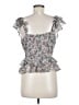 Marissa Webb 100% Polyester Gray Sleeveless Blouse Size 6 - photo 2