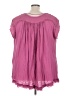 Free People Pink Short Sleeve Top Size 32 (estimated) - photo 2