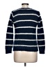 Love Nation Stripes Blue Pullover Sweater Size L - photo 2