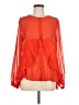 Dylan & Rose 100% Polyester Orange 3/4 Sleeve Blouse Size M - photo 1