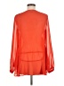 Dylan & Rose 100% Polyester Orange 3/4 Sleeve Blouse Size M - photo 2