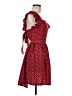 Unbranded 100% Polyester Hearts Red Casual Dress Size M - photo 4