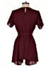 REORIA Solid Burgundy Romper Size S - photo 2