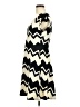 rue21 Chevron-herringbone Ivory Casual Dress Size M (estimated) - photo 5