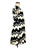 rue21 Chevron-herringbone Ivory Casual Dress Size M (estimated) - photo 4