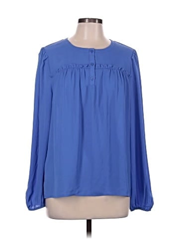 Ann Taylor LOFT Outlet Long Sleeve Blouse (view 1)
