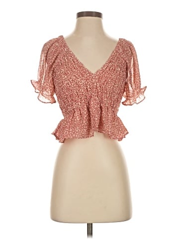 Cotton Candy LA Short Sleeve Blouse (view 1)