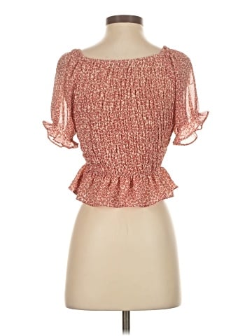 Cotton Candy LA Short Sleeve Blouse (view 2)