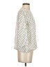 Everlane 100% Viscose Polka Dots Ivory 3/4 Sleeve Blouse Size XXS - photo 4