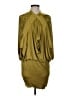 BCBGMAXAZRIA Runway 100% Polyester Gold Cocktail Dress Size XS - photo 1