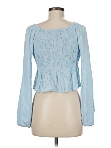 LA Hearts Long Sleeve Blouse (view 2)