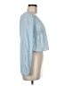 LA Hearts 100% Rayon Blue Long Sleeve Blouse Size M - photo 4