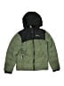 Eddie Bauer 100% Polyester Solid Green Snow Jacket Size 10 - 12 - photo 1