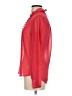 Express 100% Polyester Red Long Sleeve Blouse Size XS - photo 5