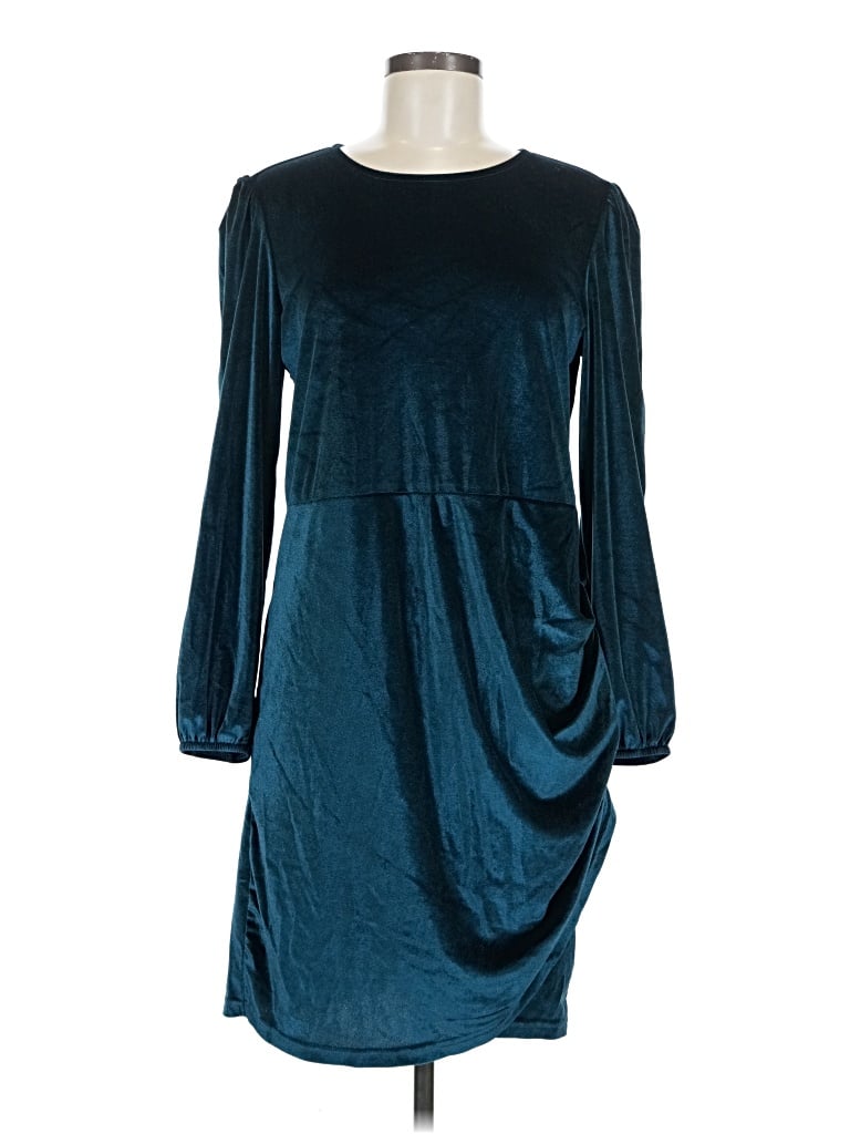 Pre-owned Serra Casual Dress In Teal