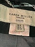 Karen Millen 100% Polyester Black Trenchcoat Size 2 - photo 6