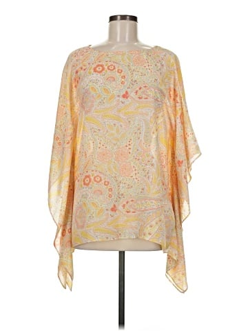 Susan Graver Short Sleeve Blouse (view 1)