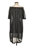 H&M 100% Polyester Gray Casual Dress Size S - photo 2