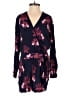Ann Taylor LOFT 100% Rayon Floral Purple Romper Size 0 Petite - photo 1