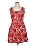 MICHAEL Michael Kors Hearts Red Casual Dress Size 14 - photo 1
