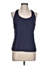 Lands' End Solid Blue Active Tank Size 12 - photo 1