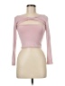 Ser.O.Ya Pink Long Sleeve Top Size M - photo 1