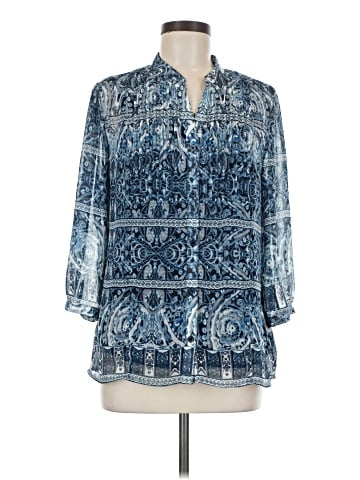 Christopher & Banks 3/4 Sleeve Blouse (view 1)