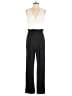 Speechless 100% Polyester Color Block Black Jumpsuit Size M - photo 1