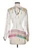 Roberta Roller Rabbit 100% Cotton Ivory 3/4 Sleeve Blouse Size S - photo 1
