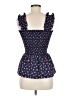 Shein 100% Polyester Blue Tank Top Size 8 - 10 - photo 2