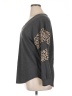 Moa Moa Gray Long Sleeve Top Size 1X - photo 5