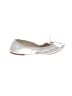 Assorted Brands 100% Leather Metallic Silver Flats Size EU 38 - photo 1