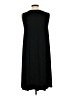 Westbound Solid Black Casual Dress Size L - photo 2