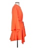 IRO 100% Polyester Solid Orange Casual Dress Size EU (FR) 34 / US 2 - photo 4